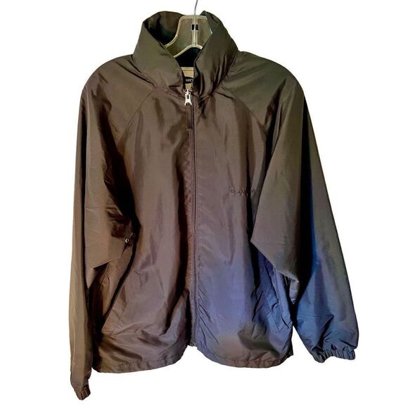 Old Navy Active Windbreaker Raincoat Jacket Men's Black Full Zip- Size S - Picture 2 of 16